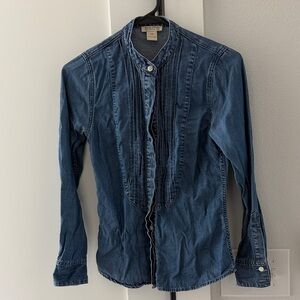 Lucky Brand Blue Button Down Shirt